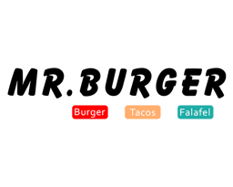 Mr.Burger logo.